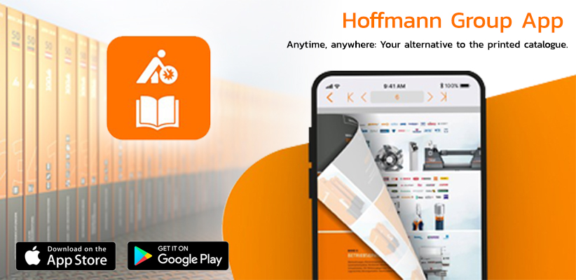 The Hoffmann Group flip catalogue as an App