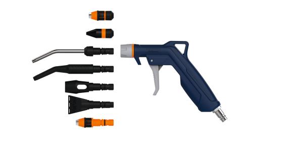 GARANT Blow gun with Nozzle-Kit 7pcs.