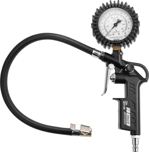 Compressed air tyre inflator