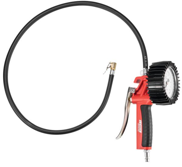 Compressed air tyre inflator