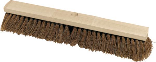 Industrial room broom, coconut fibre