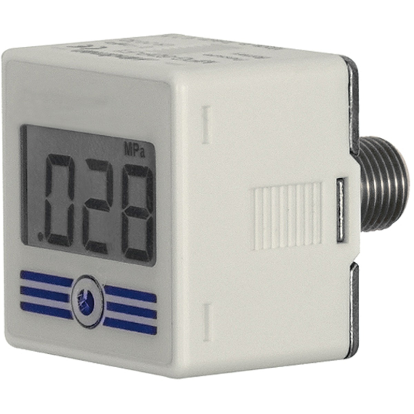 เครื่องมือช่าง อุปกรณ์ระบบลม Digital pressure gauge, 0-10 bar