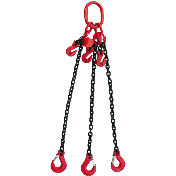 เครื่องมือช่าง ชุดอุปกรณ์จับยกชิ้นงาน Chain Sling three legs, adjustable 10mm