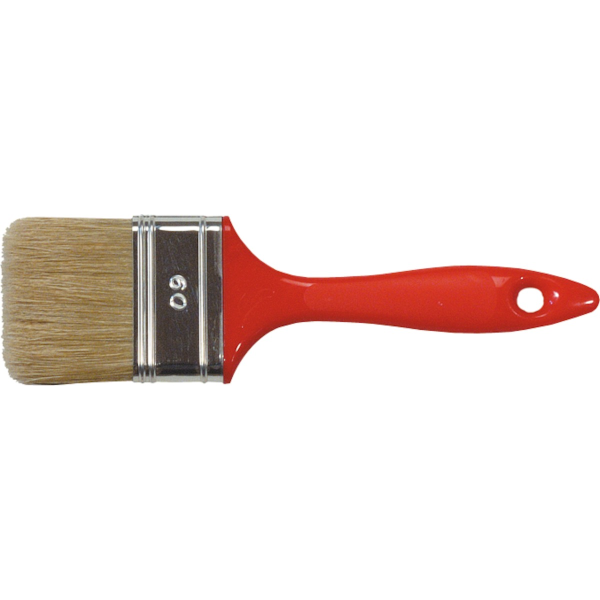เครื่องมือช่าง แปรงทาสี Flat brush, bright china-bristle, 40