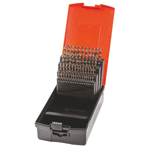 เครื่องมือช่าง Jobber drill set HSS in a case