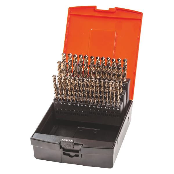 เครื่องมือช่าง Jobber drill set HSS in a case