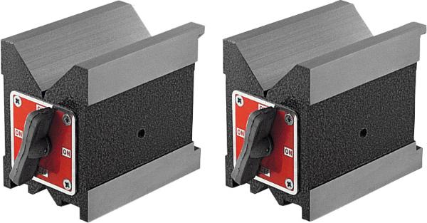 Magnetic V block, pair