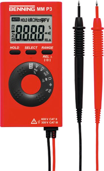 Multimeter with VDE kitemark