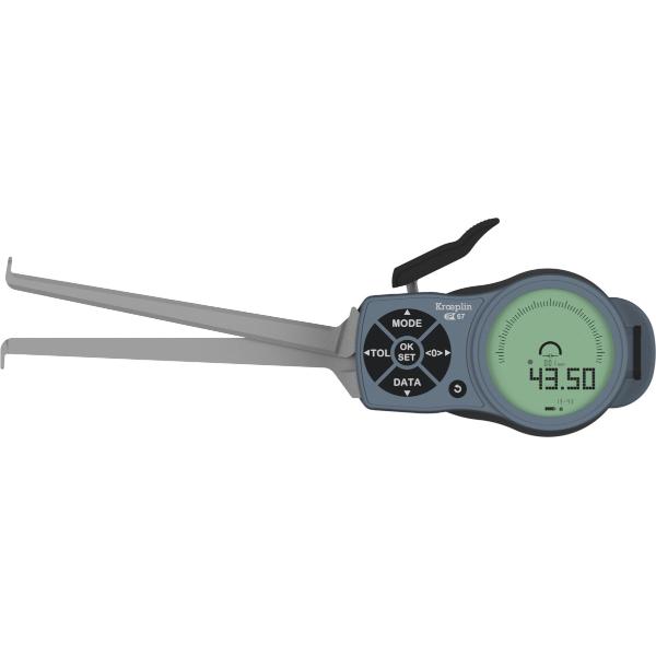 Electronic internal measuring gauge