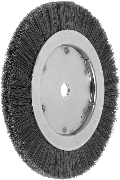 Single segment wheel brush nylon grit120