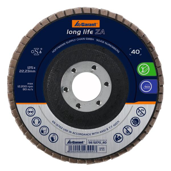 เครื่องมือช่าง Flap disc 115mm, long life (ZA) H.M Group Thailand