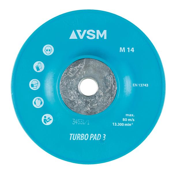 Backing pad Turbo Pad 3 hard / ripped