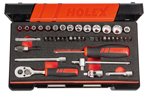 Socket set 1/4 42pcs