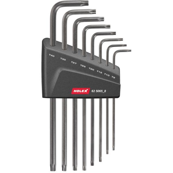 เครื่องมือช่าง L-key set for Torx with safety pin
