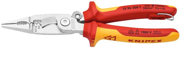 Pliers for elect. installation,VDE,+ eye (13 96 200 T)