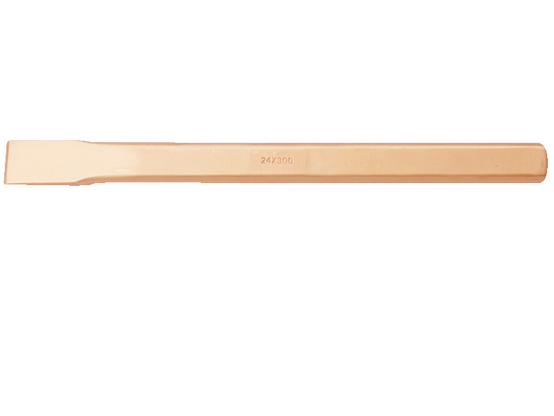 เหล็กตอกทองแดง BAHCO Non-Sparking Flat Chisels Copper Beryllium 150 mm