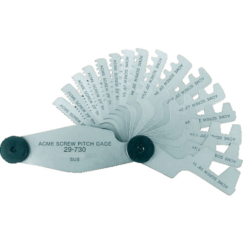 TRUSCO Acme Screw Pitch Gauge