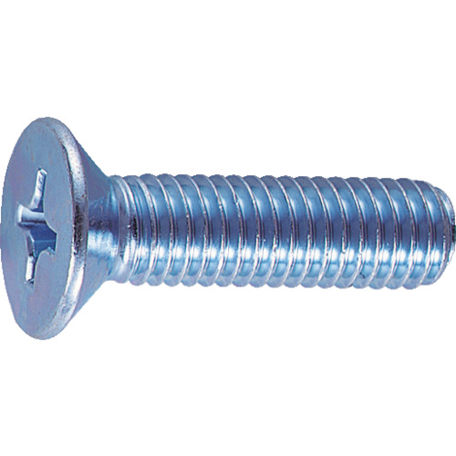 TRUSCO Countersunk Head Machine Screw（steel/full thread type）