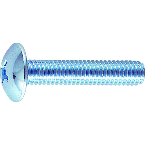 TRUSCO Truss Head Machine Screw（steel, full thread type）