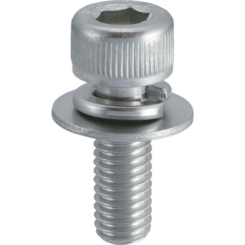 TRUSCO Hexagon Socket Screw with Captive Washer（stainless steel）