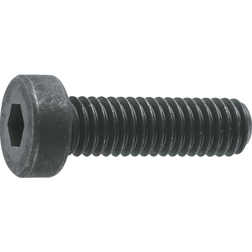 TRUSCO Low Head Hexagon Socket Head Cap Screw（steel/half thread type）