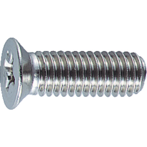 TRUSCO Countersunk Head Tapping Screw（stainless steel, Full Thread Type）