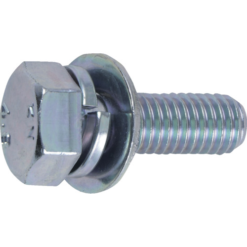 TRUSCO Hexagon Head Screw with Captive Washer（steel）