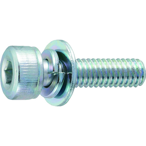 TRUSCO Hexagon Socket Screw with Captive Washer（steel）