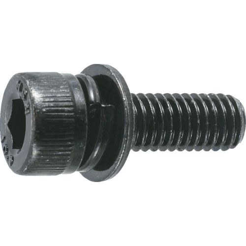 TRUSCO Hexagon Socket Screw with Captive Washer（steel）