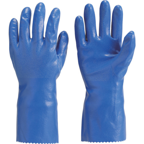 TRUSCO Nitrile Rubber Thick Gloves