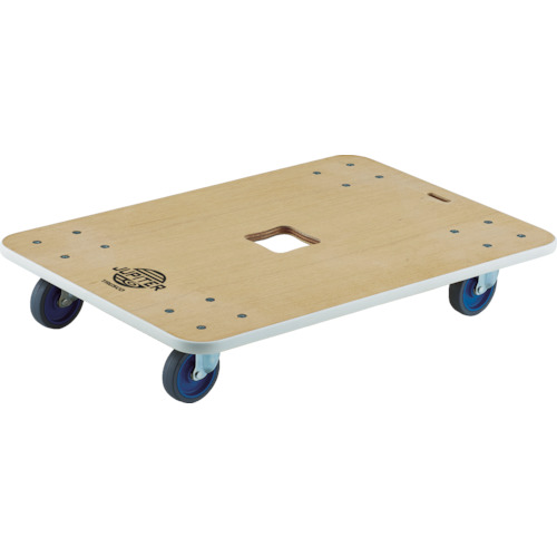 TRUSCO Wood Made Flat Dolly 