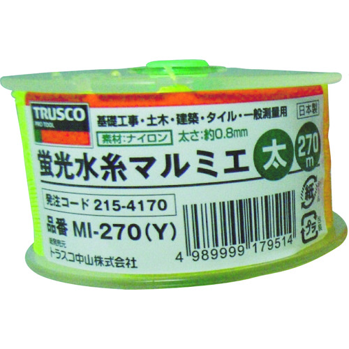TRUSCO Fluorescent String for Marking Leveling Line 