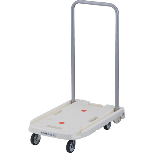 TRUSCO Small Resin Platform Truck 