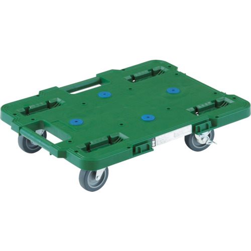 TRUSCO Concatenated Type Resin Platform Dolly 