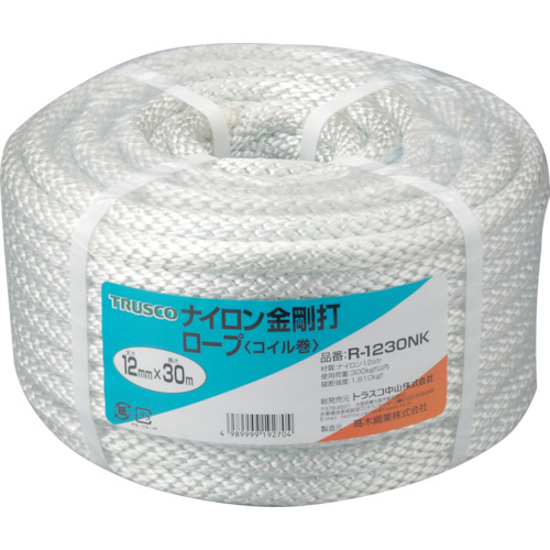 TRUSCO Nylon Rope（solid cord braided type）
