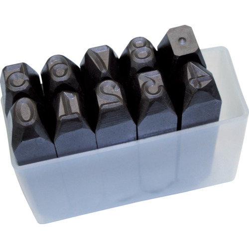 TRUSCO Numral Stamping Set