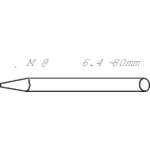 TRUSCO Slate Pencil（pack in/box in）