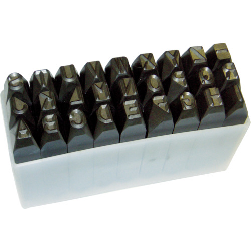 TRUSCO Alphabet Stamping Set