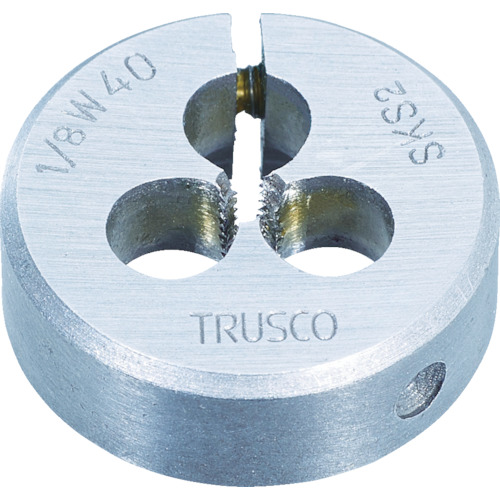 TRUSCO Circular Die for Whitworth Threads