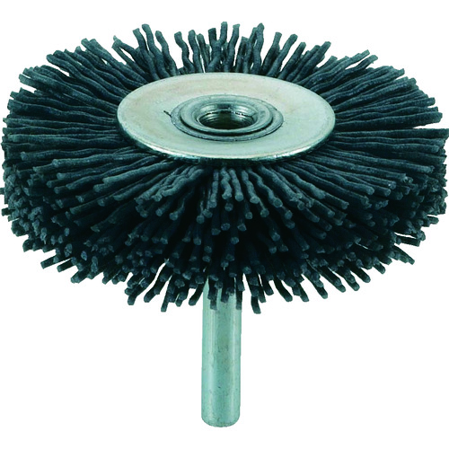 TRUSCO Shank Mounted Wheel Brush