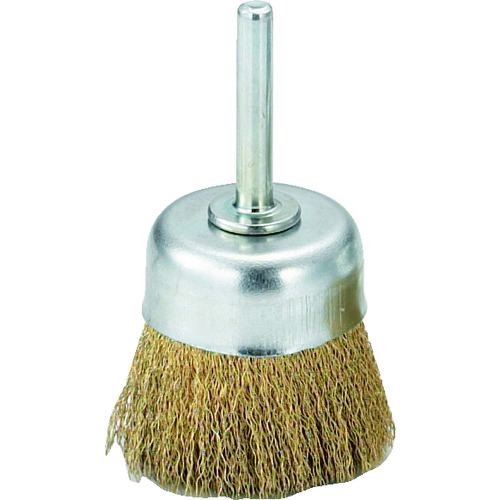 TRUSCO Shank Mounted Cup Brush
