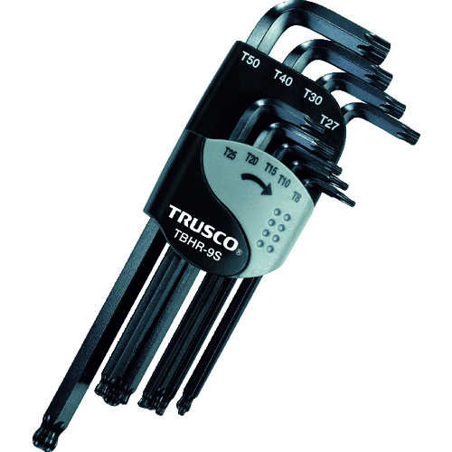 TRUSCO Ball Point Hex Lobe Wrench