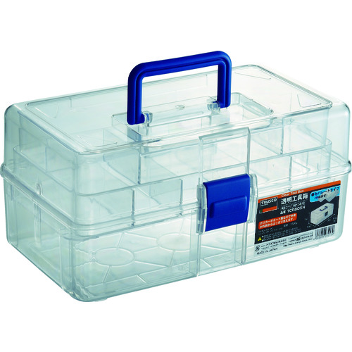 TRUSCO Transparent Tool Box