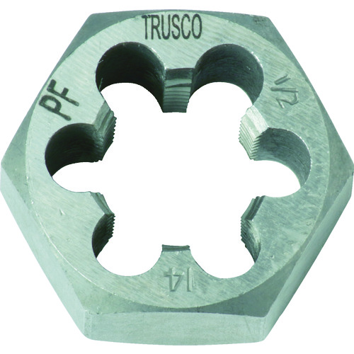 TRUSCO Hexagon Sarae Nut Die（PF thread）