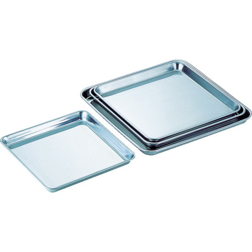 TRUSCO Square Stainless Steel Tray