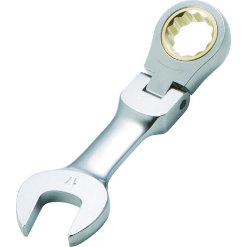 TRUSCO Head Swing Ratchet Combination Wrench（short type）