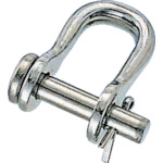 TRUSCO Split Pin Half Round Shackle（stainless steel）