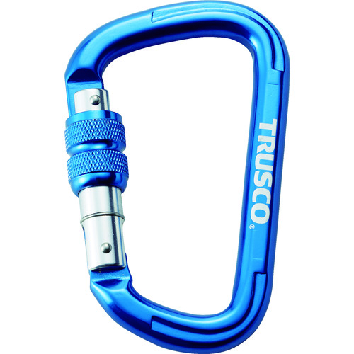 TRUSCO Carabiner with Screw Lock