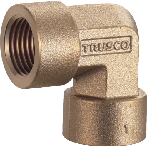 TRUSCO Threaded Type Coupling Elbow（inside x inside screw）