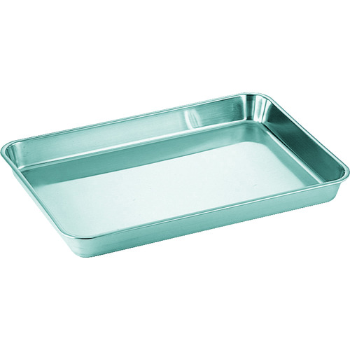 TRUSCO Shallow Type Stainless Steel Tray